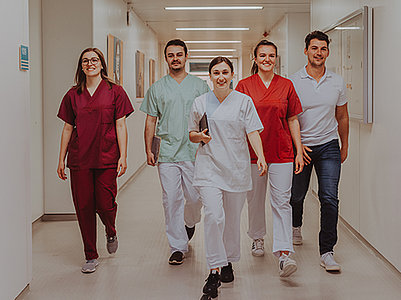Interprofessionelle Gesundheitsversorgung (Physiotherapie, Ergotherapie, Logopädie, Pflege)