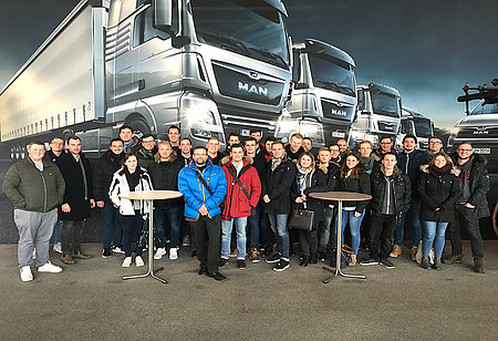 Logistik-Studierende auf Abschlussexkursion Logistik-Studierende auf Abschlussexkursion