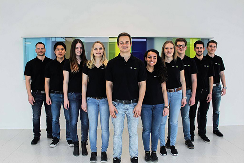 Studierende der MPE-Projektgruppe "MoccaG"