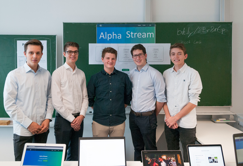 Projektgruppe "Alpha Stream"