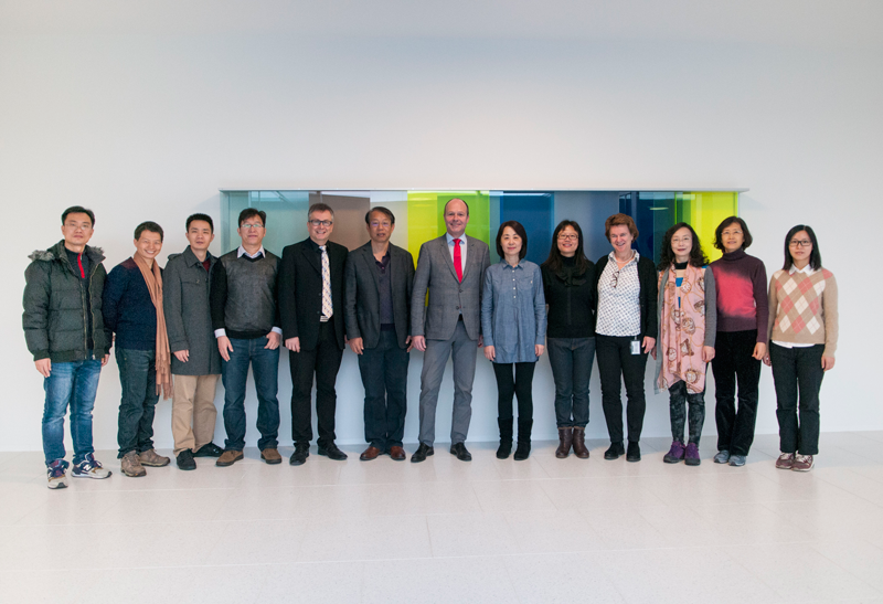 Chinesische Delegation zu Gast an der DHBW Heidenheim