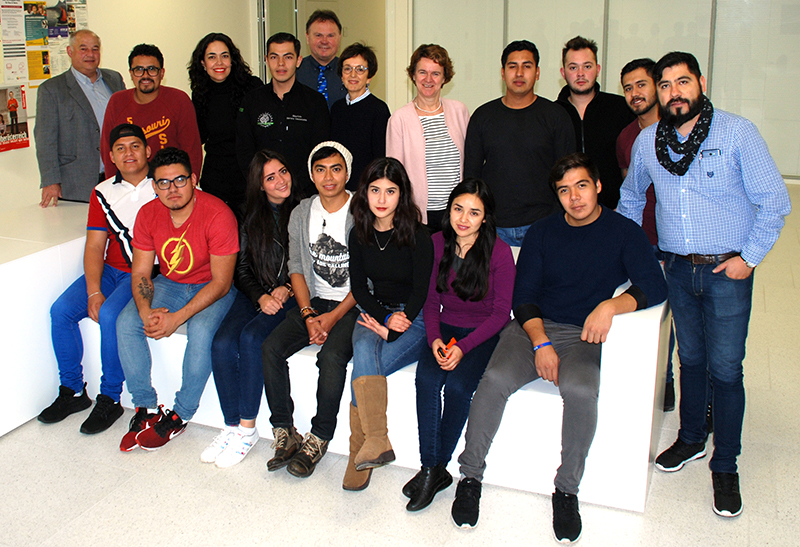 Gruppe von Studierenden aus Mexiko