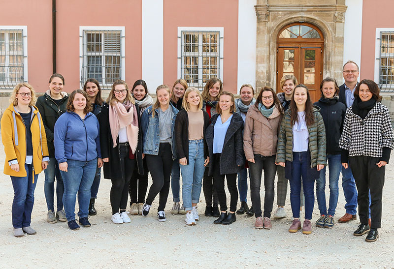 Studierende des Studiengangs Angewandte Hebammenwissenschaften