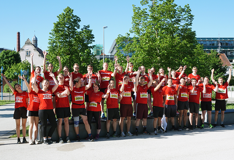 40 DHBW-Läufer*innen starteten beim Heidenheimer Stadtlauf