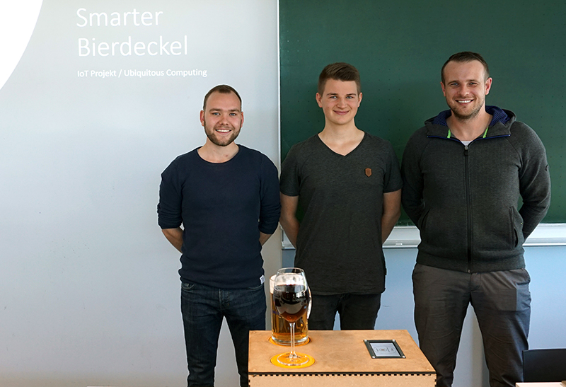 Projektgruppe "Smarter Bierdeckel"