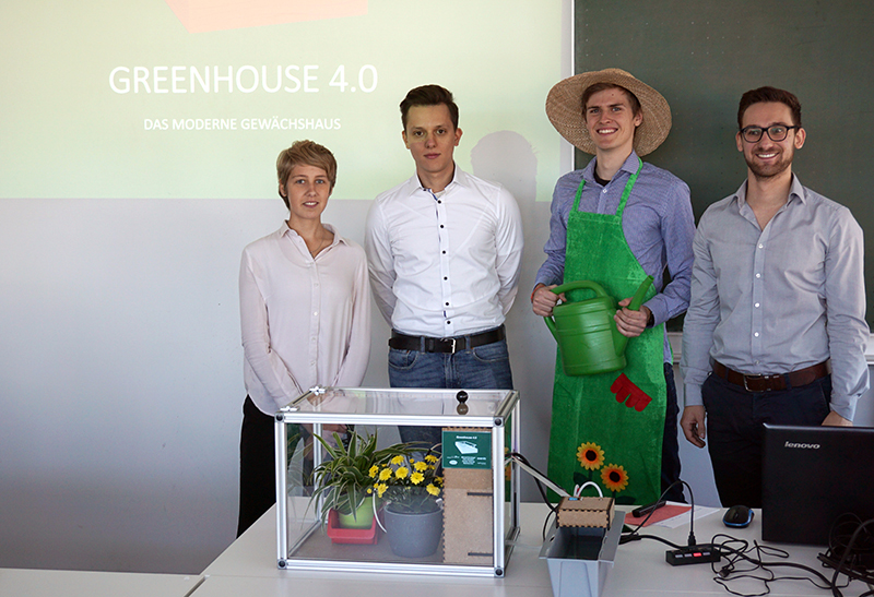 Projektgruppe "Greenhouse 4.0"