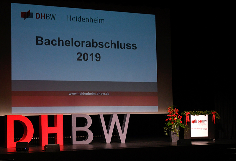 Präsentation zur Bachelorfeier