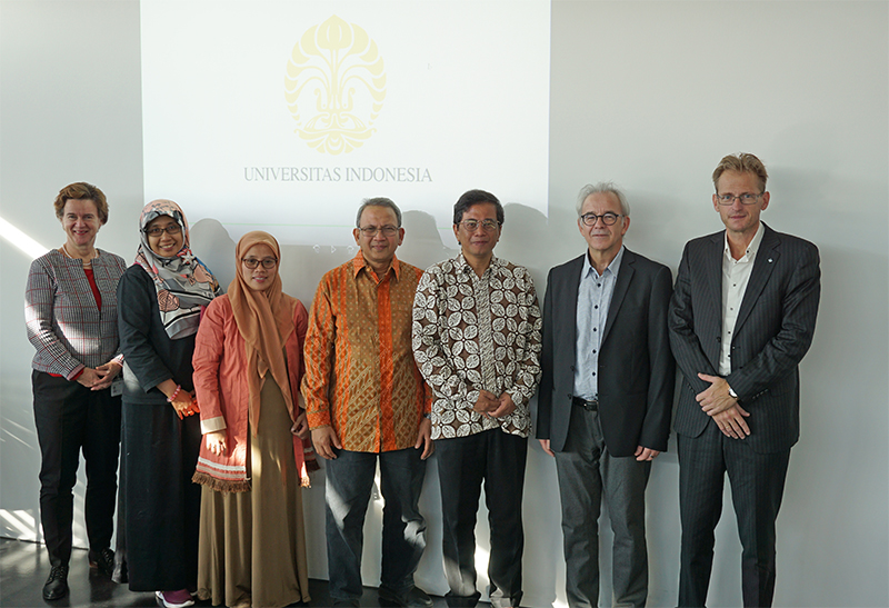 Besuch von der Partneruniversität Universitas Indonesia