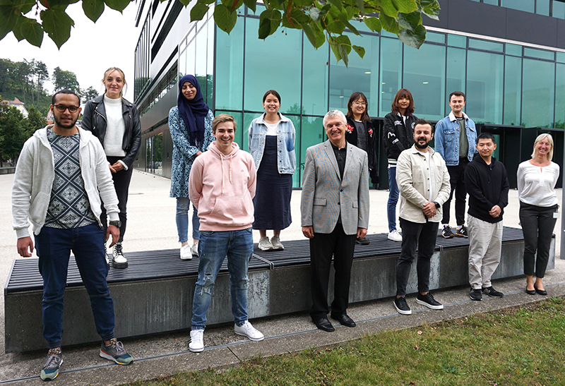 Studierende aus dem Ausland bereiten sich im Bridge Year auf eine Studium an der DHBW Heidenheim vor.