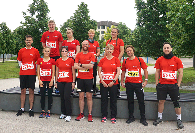 11 Läuferinnen und Läufern gingen für die DHBW Heidenheim beim 18. Heidenheimer Stadtlauf am vergangenen Sonntag an den Start. Alle Teammitglieder aus Mitarbeitern und Studierenden gelangten ins Ziel.