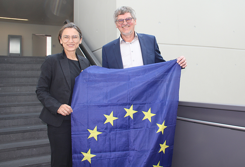 Prof. Dr. Martina Klärle und Raimund Hudak DHBW EU4DUAL