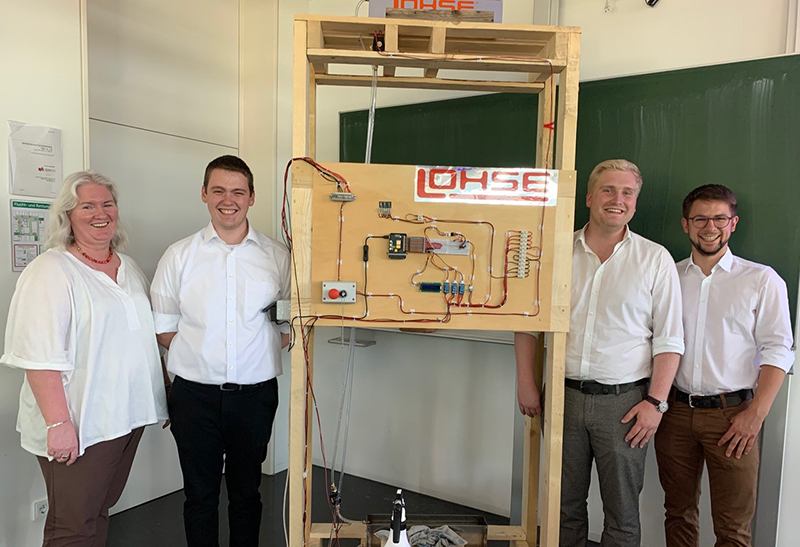 Maschinenbau-Studierende entwickeln ein Pumpspeicherkraftwerk