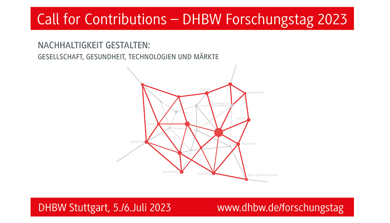 Call for Contributions für den DHBW Forschungstag 2023 gestartet