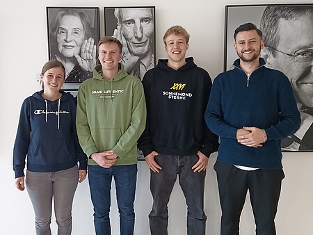 Gruppenfoto Schwerpunkt Transformation im Handel