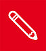 rotes Symbol mit einem Stift beudeutet Formular ausfüllen
