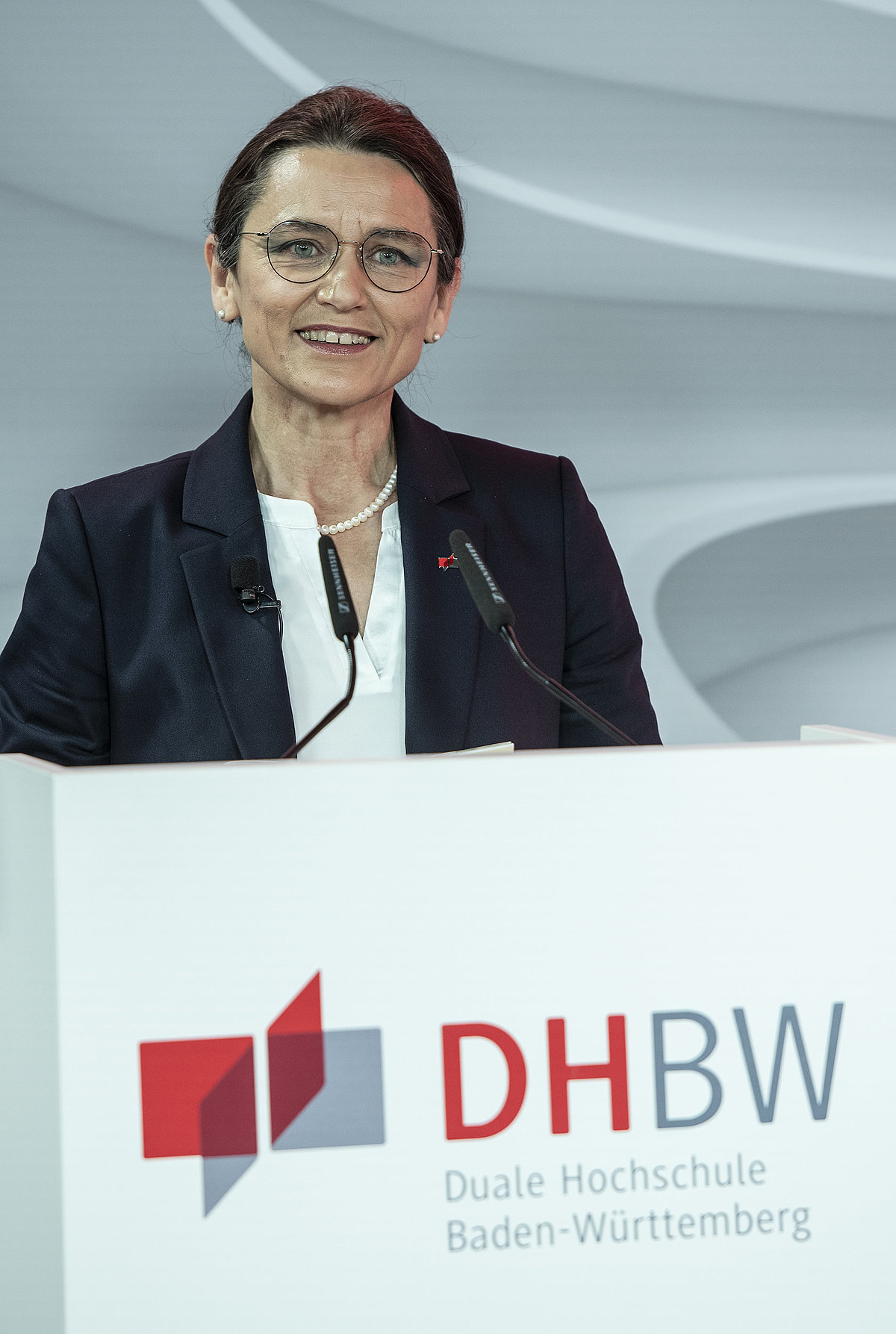 Die neue Präsidentin. Prof. Dr. Martina Klärle übernimmt das Amt zum 1. Februar. Foto: DHBW / Reiner Pfisterer