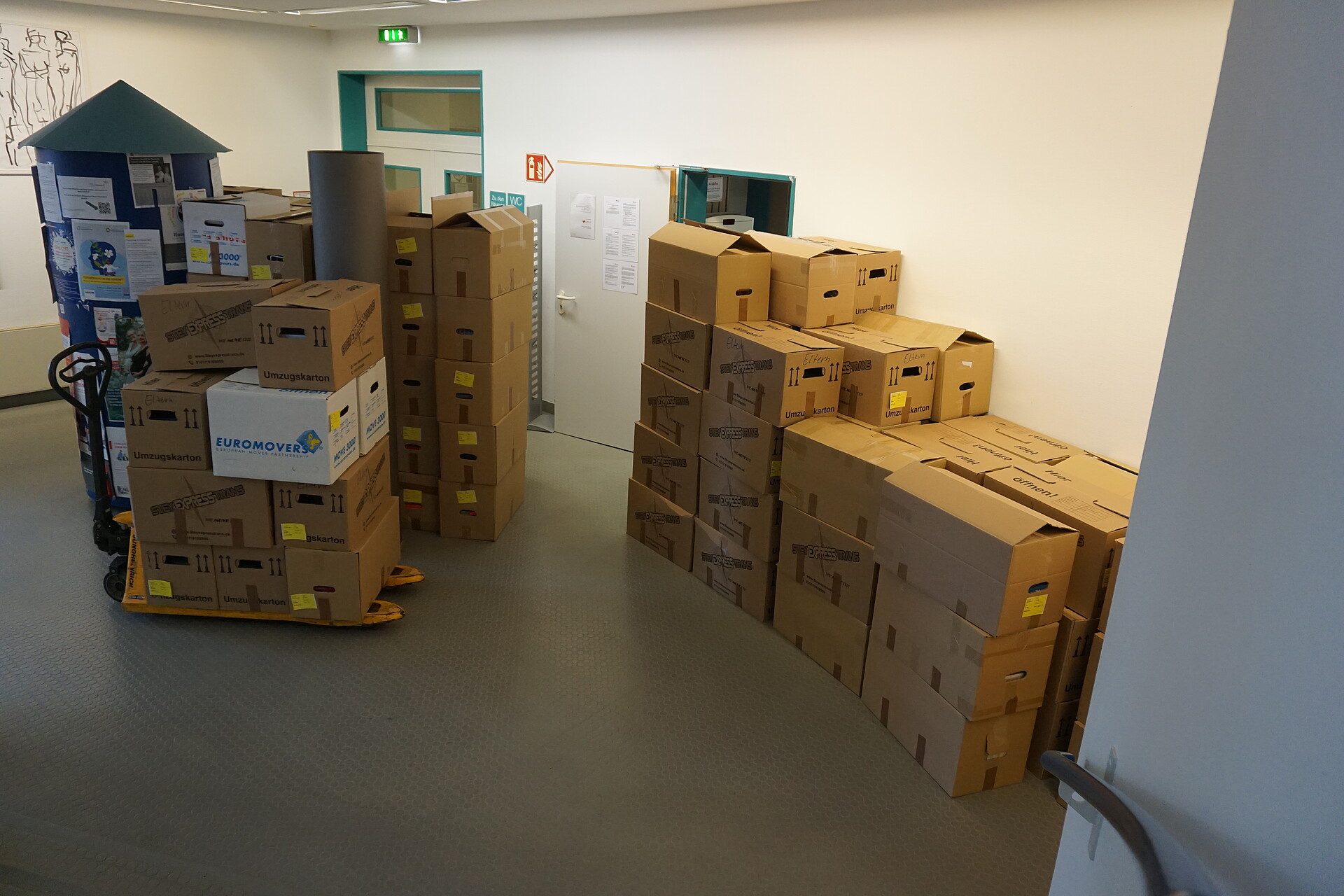 Umzug Zweigstelle Bibliothek