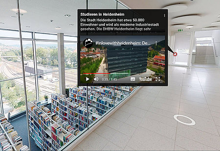 Virtueller Rundgang durch die DHBW Heidenheim