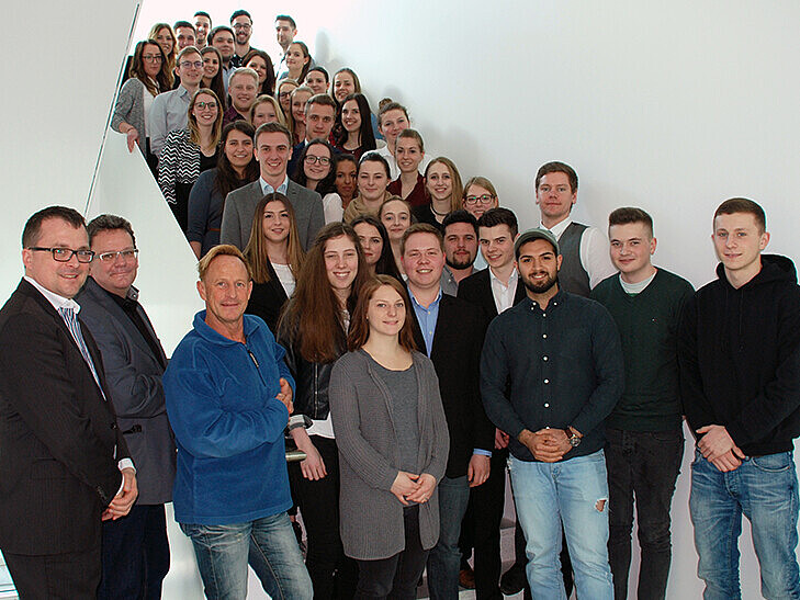 Studierende des Studiengangs BWL-Handel