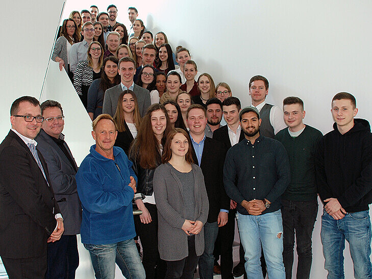 Studierende des Studiengangs BWL-Handel