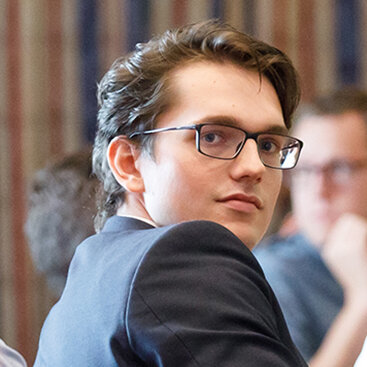 Masterstudent Lukas Hörger erhält Innovationspreis