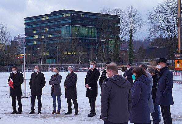 Spatenstich für den Neubau der DHBW in Heidenheim 