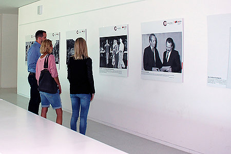 Austellung zum 40-jährigen Jubiläum der DHBW Heidenhim