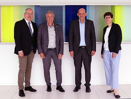 Besuch der Raiffeisenbank Westhausen