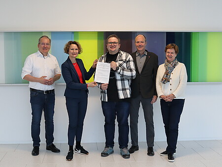 Gruppenfoto Ukrainische Partnerhochschule