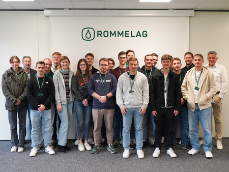 Gruppenfoto Besuch bei Rommelag