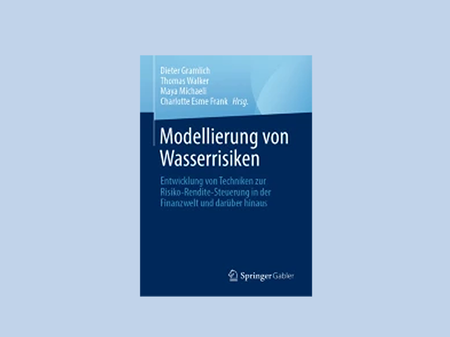 Titelseite Buch "Modellierung von Wasserrisiken"