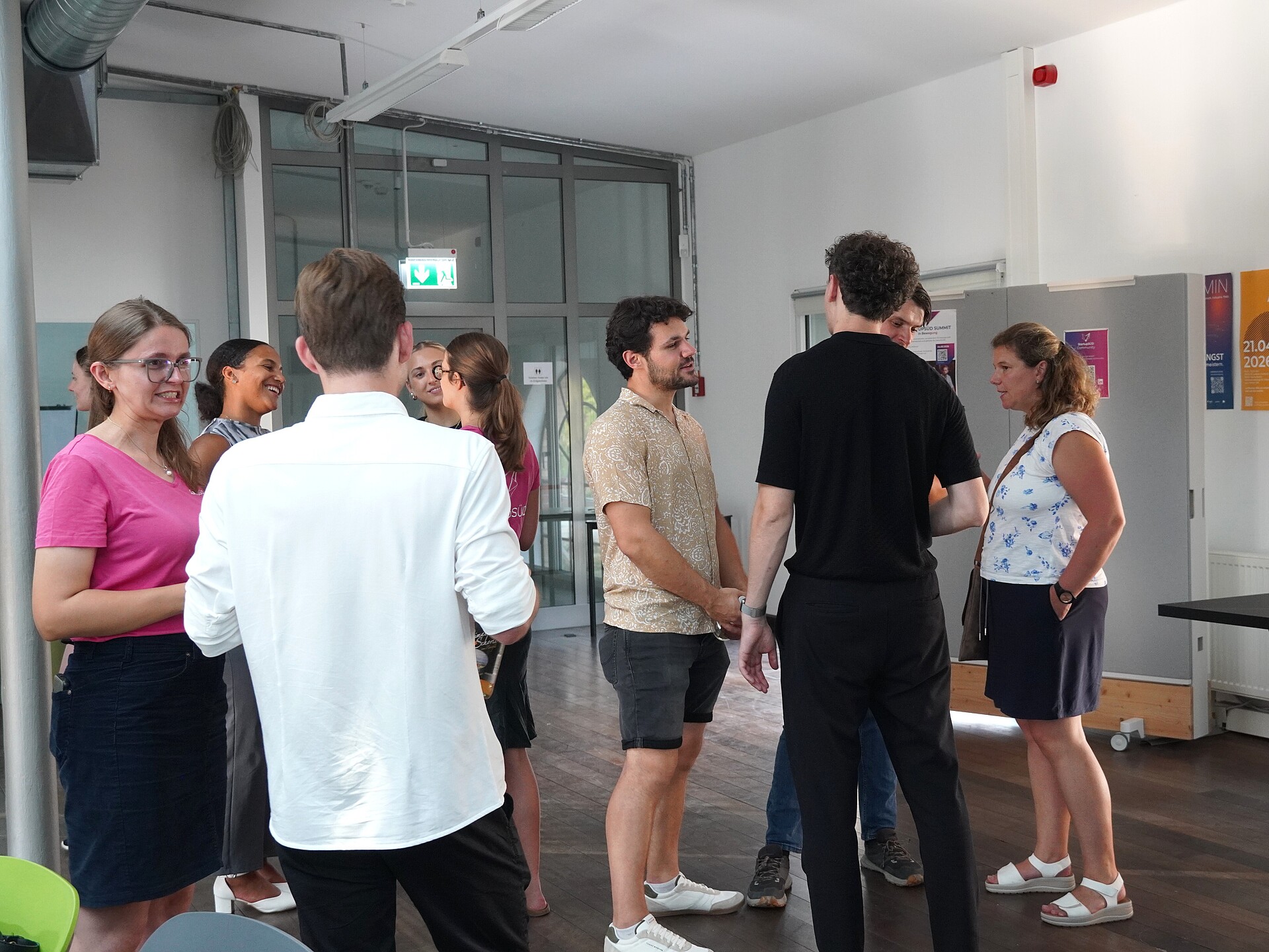 Speed-Dating mit Austausch von Ideen