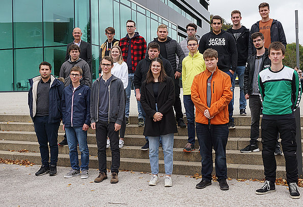 Informatik Erstsemester im Studiengang Informatik