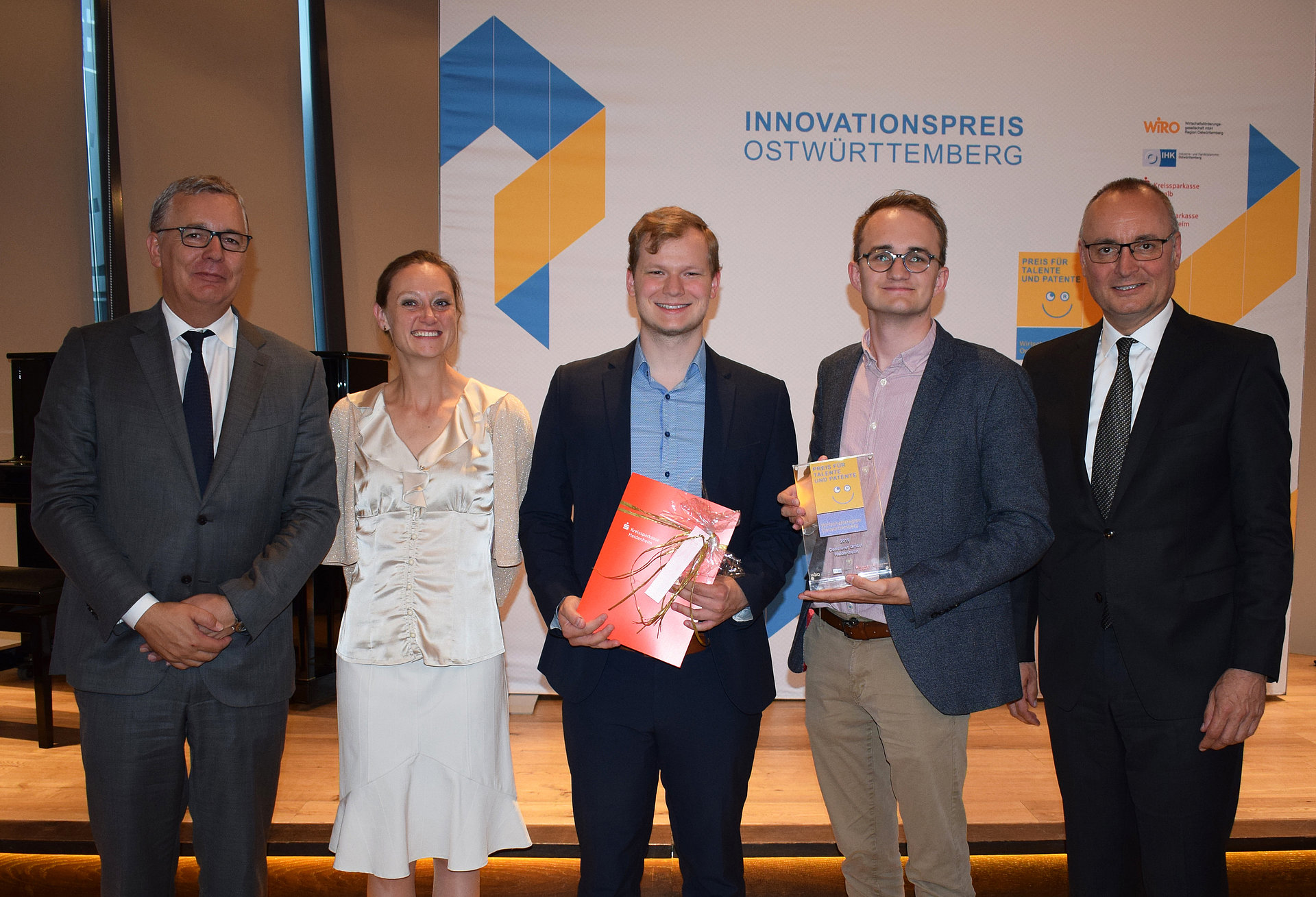 Alumni der DHBW Heidenheim erhalten Innovtionspreis für Ihr Unternehmen Conclurer