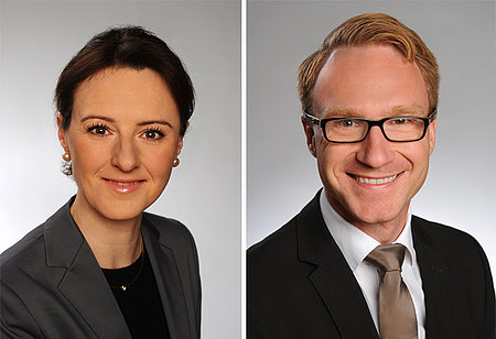 Prof. Dr. Bärbel Amerein und Prof. Dr.-Ing. Marco Thomisch