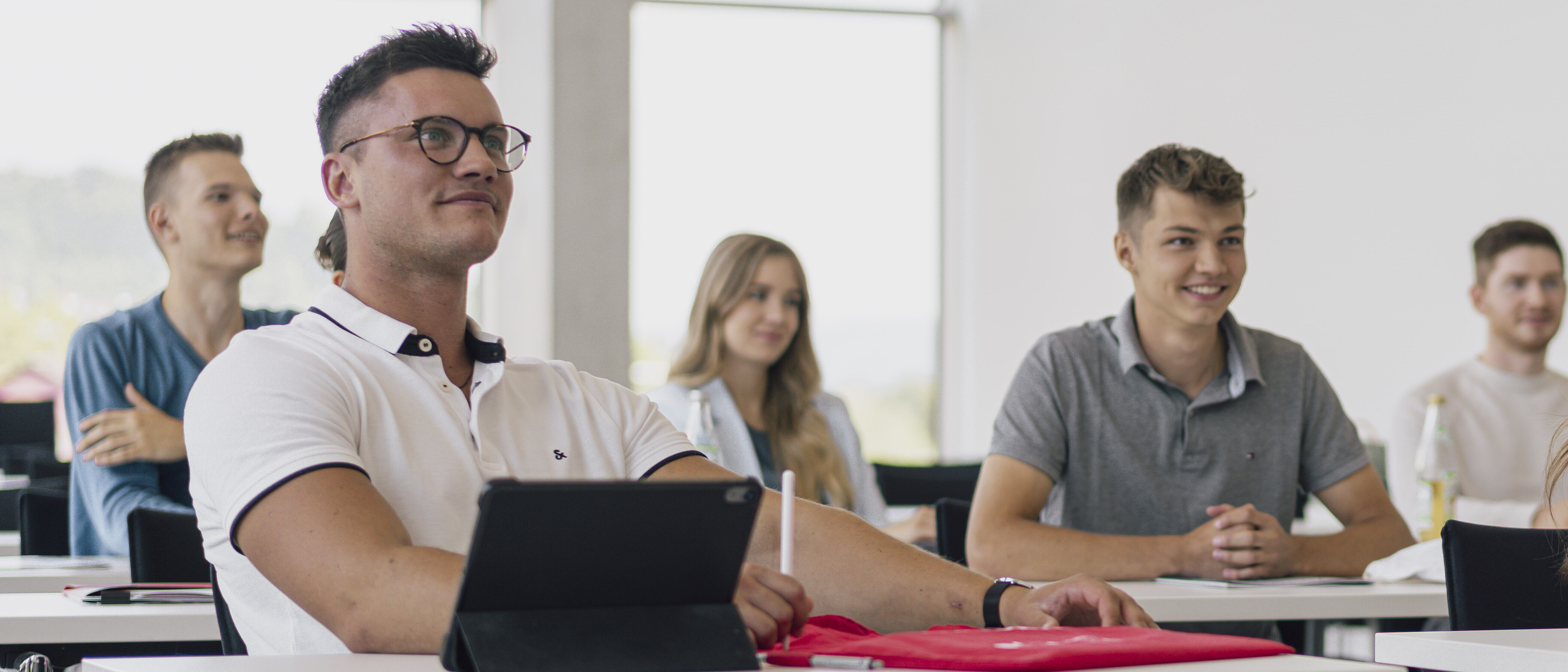 Studierende im dualen Studium Informatik