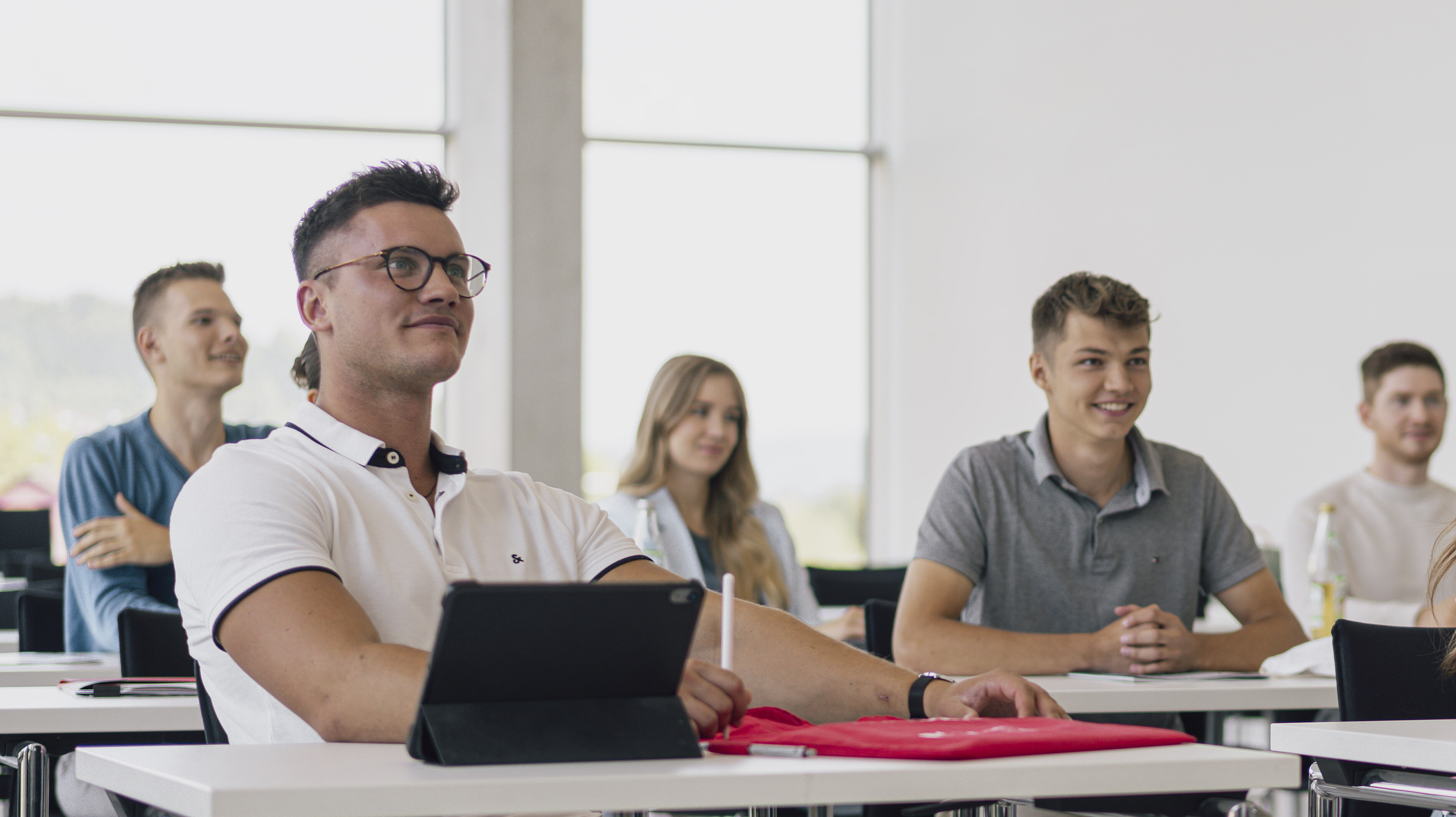 Studierende im dualen Studium Informatik