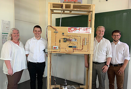 Maschinenbau-Studierende entwickeln ein Pumpspeicherkraftwerk Maschinenbau-Studierende entwickeln ein Pumpspeicherkraftwerk