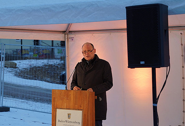  Spatenstich für den Neubau der DHBW in Heidenheim 