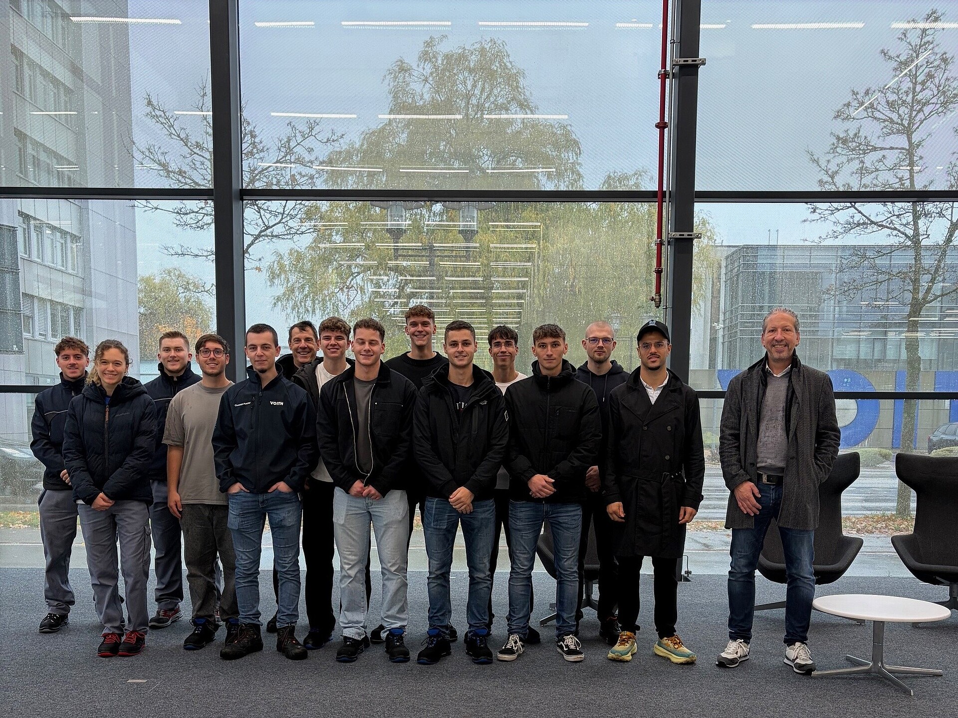 Studierende der DHBW Heidenheim zu Besuch bei Voith
