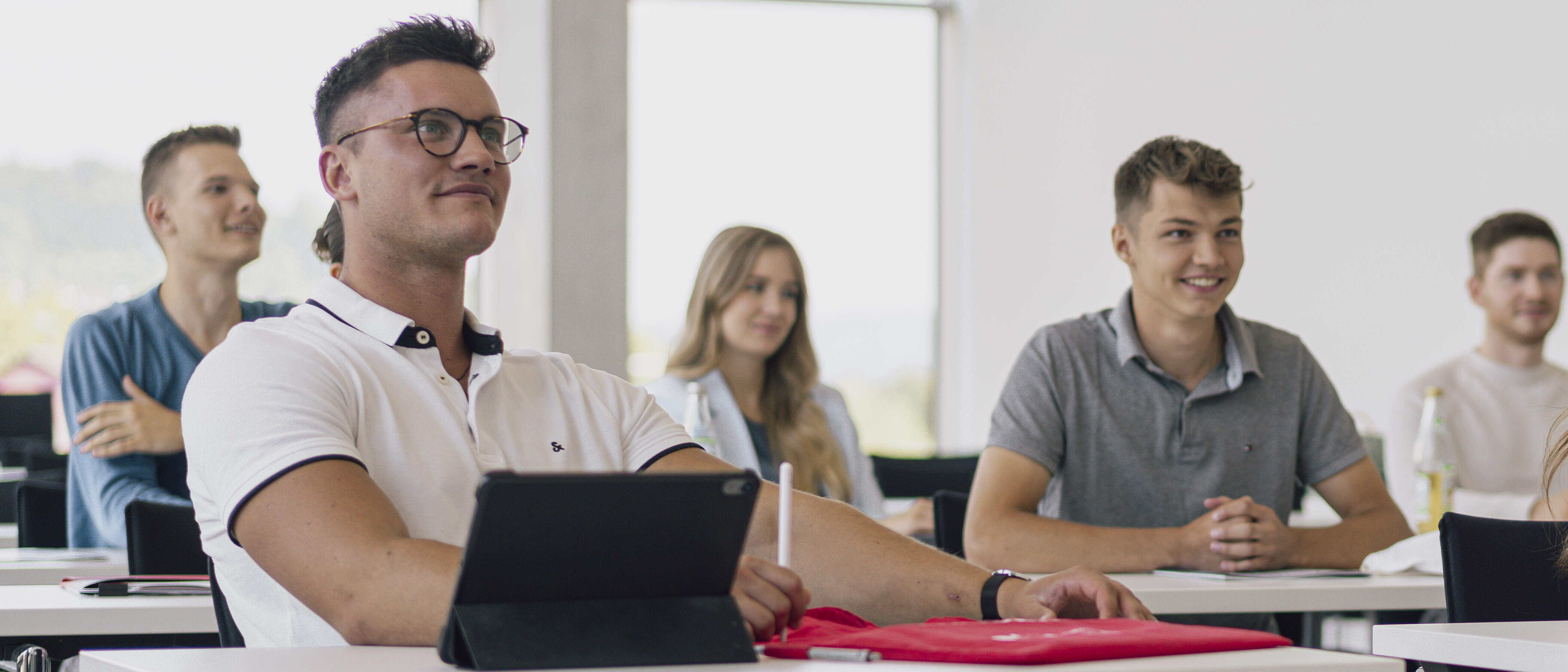 Studierende im dualen Studium Informatik