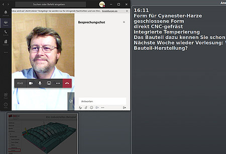Home-Office Arbeitsplatz von Prof. Dr.-Ing. Roland Minges Home-Office Arbeitsplatz von Prof. Dr.-Ing. Roland Minges