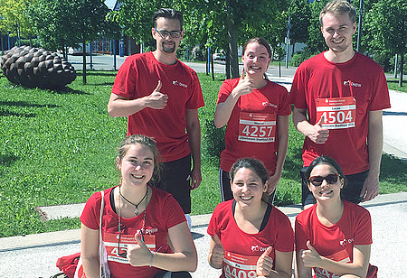 Läufer*innen des Teams DHBW Heidenheim
