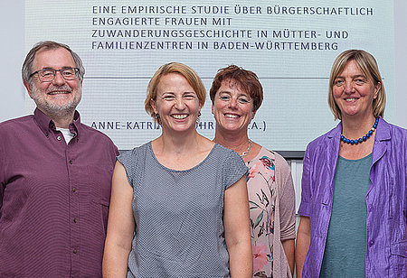 Disputation von Anne-Katrin Schührer Anne-Katrin Schührer bei der Präsentation ihrer Disputation