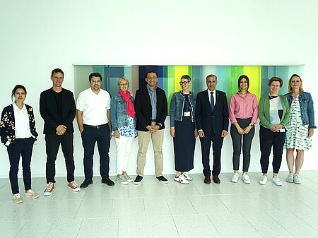 Auslandsgäste von der Partneruniversität Heliopolis