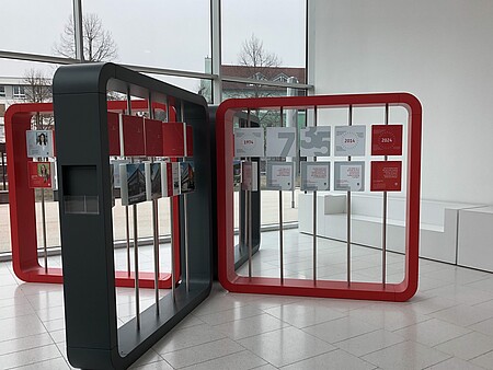 Ausstellung DHBW Heidenheim Foyer