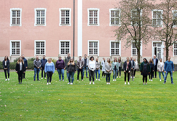 Erstsemester im Studiengang Medizintechnische Wissenschaften