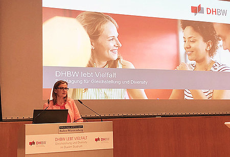 Fachtagung "DHBW lebt Vielfalt" Vortag bei der Fachtagung "DHBW lebt Vielfalt"
