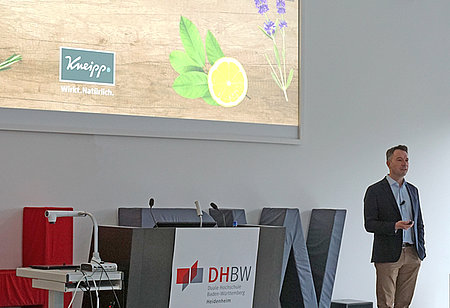 Praxisorientierte Lehre Praxisvortrag am Markenmanagements der Kneipp GmbH